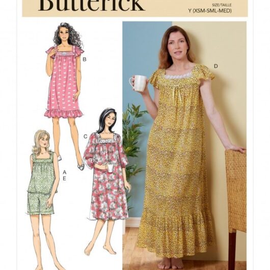 Butterick Paper Sewing Pattern 6883