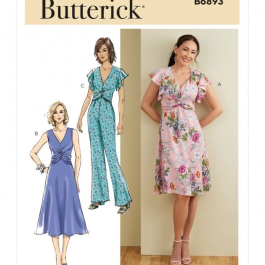 Butterick Paper Sewing Pattern 6893