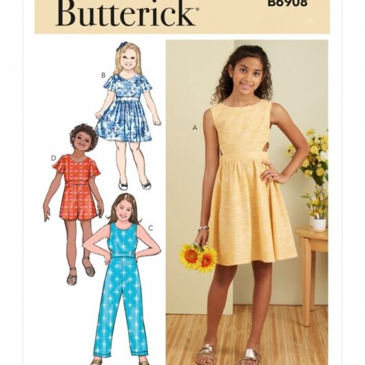 Butterick Paper Sewing Pattern 6908