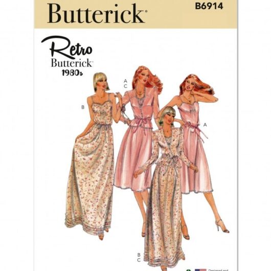 Butterick Paper Sewing Pattern 6914