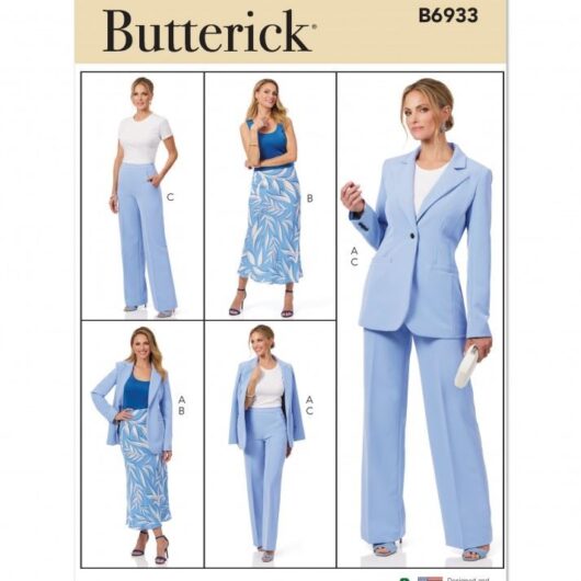 Butterick Paper Sewing Pattern 6933