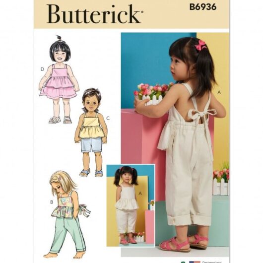 Butterick Paper Sewing Pattern 6936