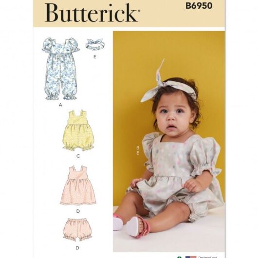 Butterick Paper Sewing Pattern 6950