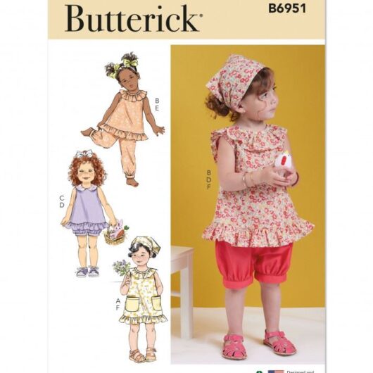 Butterick Paper Sewing Pattern 6951