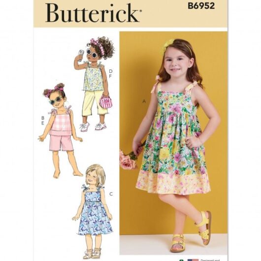 Butterick Paper Sewing Pattern 6952