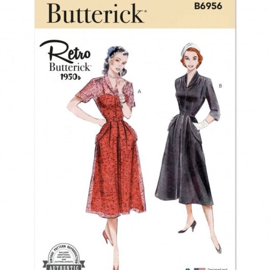 Butterick Paper Sewing Pattern 6956