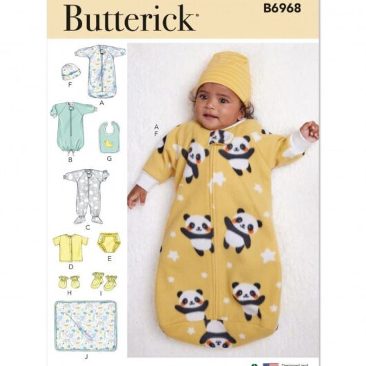 Butterick Paper Sewing Pattern 6968