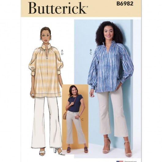 Butterick Paper Sewing Pattern 6982