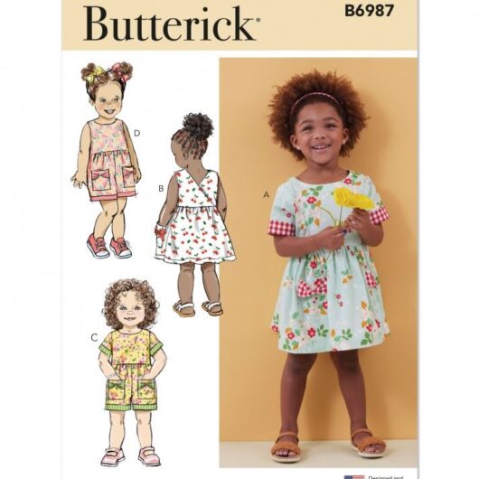 Butterick Paper Sewing Pattern 6987