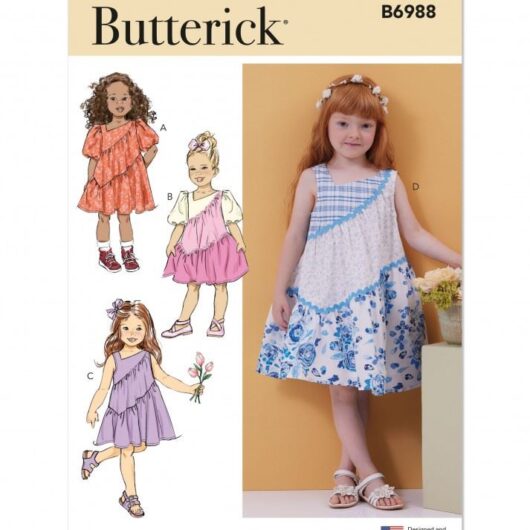 Butterick Paper Sewing Pattern 6988