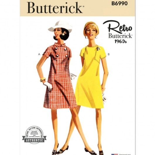 Butterick Paper Sewing Pattern 6990