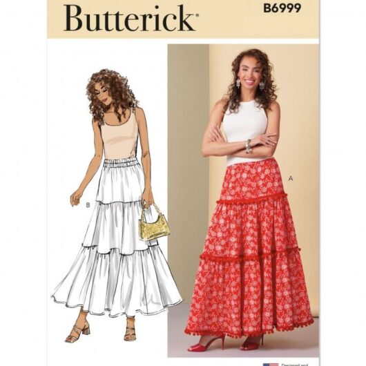 Butterick Paper Sewing Pattern 6999