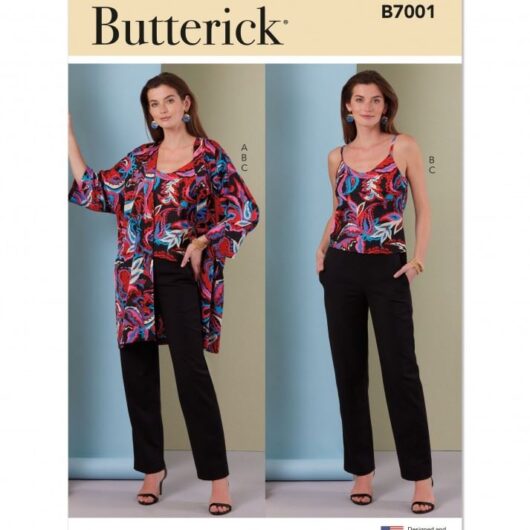 Butterick Paper Sewing Pattern 7001