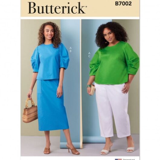 Butterick Paper Sewing Pattern 7002