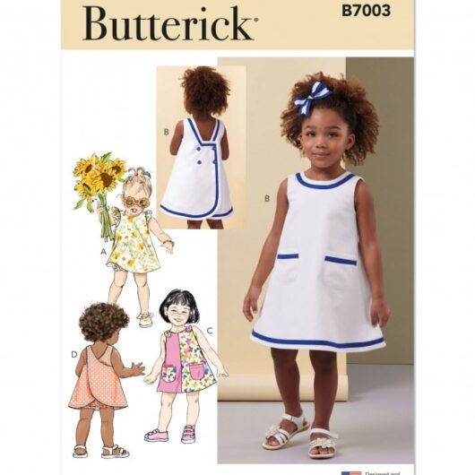 Butterick Paper Sewing Pattern 7003