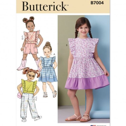 Butterick Paper Sewing Pattern 7004