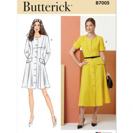 Butterick Paper Sewing Pattern 7005