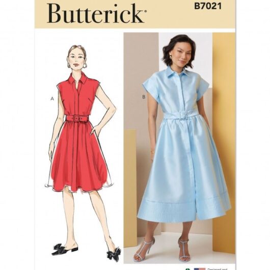 Butterick Paper Sewing Pattern 7021