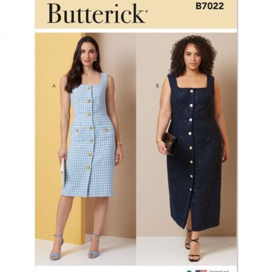 Butterick Paper Sewing Pattern 7022