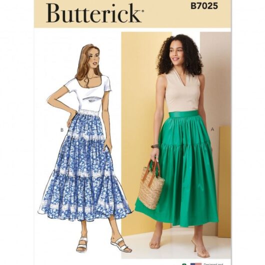 Butterick Paper Sewing Pattern 7025