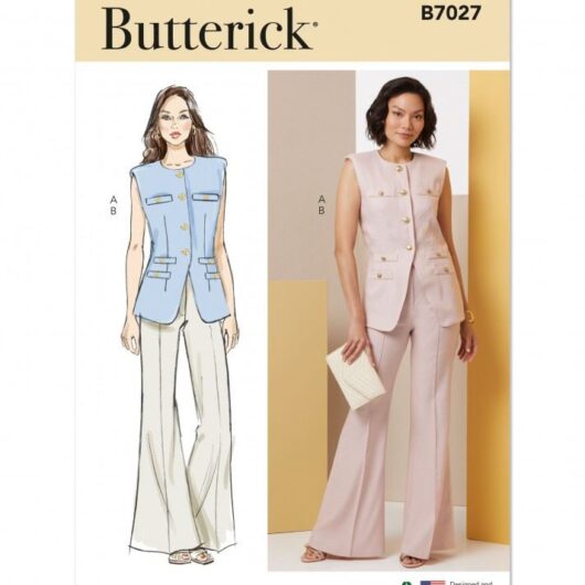 Butterick Paper Sewing Pattern 7027