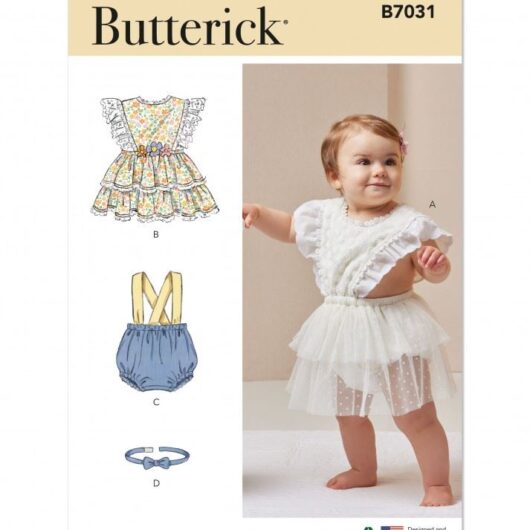 Butterick Paper Sewing Pattern 7031