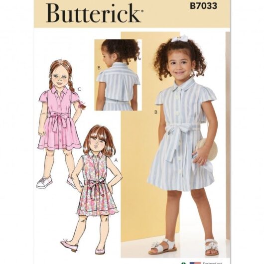 Butterick Paper Sewing Pattern 7033