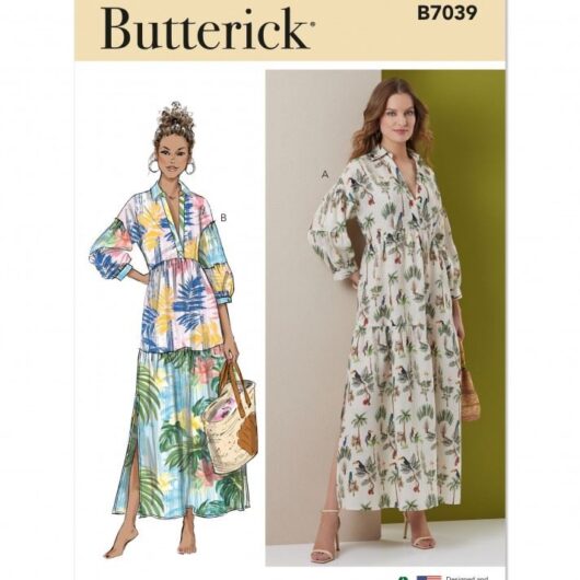 Butterick Paper Sewing Pattern 7039