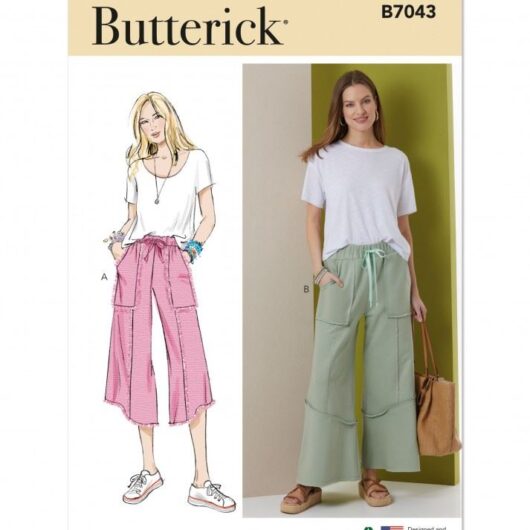 Butterick Paper Sewing Pattern 7043