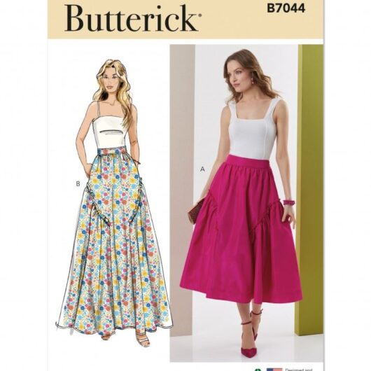 Butterick Paper Sewing Pattern 7044