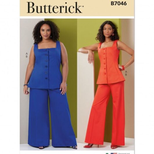 Butterick Paper Sewing Pattern 7046