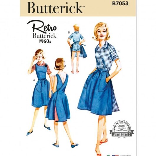 Butterick Paper Sewing Pattern 7053
