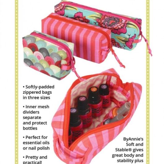 By Annie Paper Sewing Pattern All Bottled Up Bags