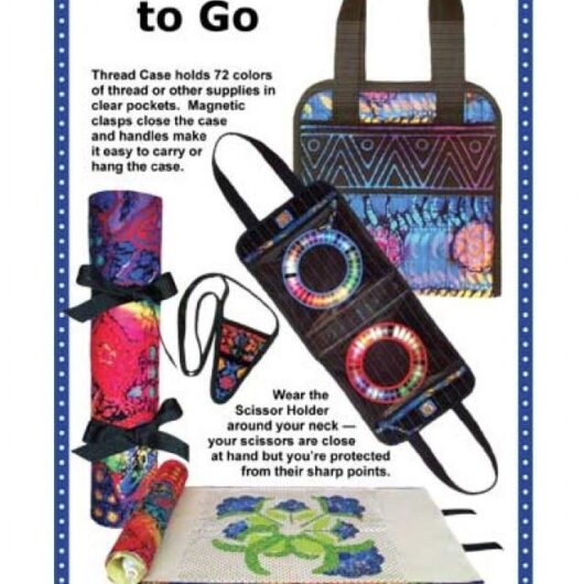 By Annie Paper Sewing Pattern Applique to Go Case