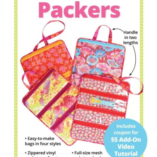By Annie Paper Sewing Pattern Pocket Packers Organiser
