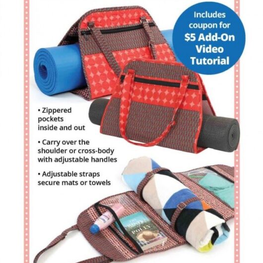 By Annie Paper Sewing Pattern Roll With It Carriers