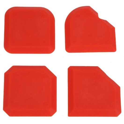 CCYKXA Glass Scraper Caulking Tool Kit, Glass Glue Scraper Joint, Precision Silicone Machining Tool, Suitable for Household Sealing and Grouting Work