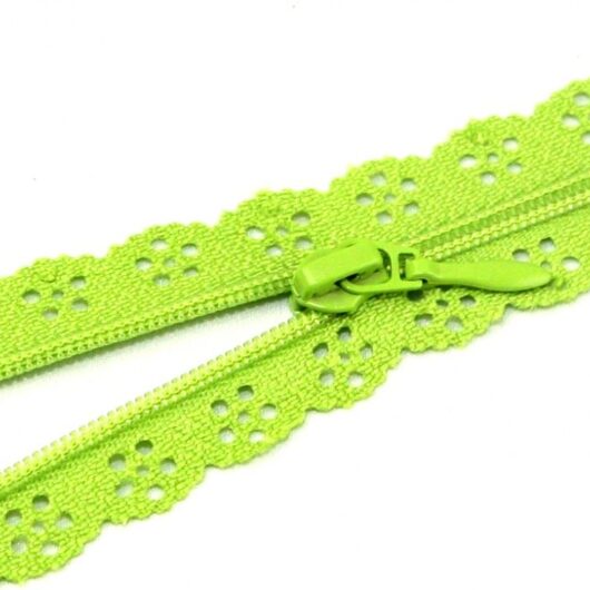 Case Lace Dress Zips Lime Green