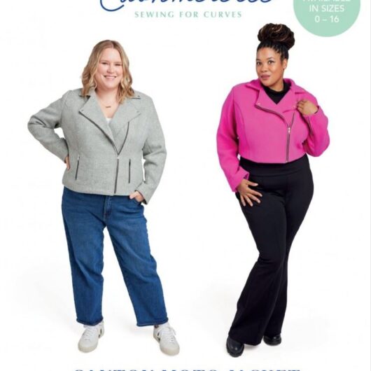 Cashmerette Paper Sewing Pattern Canton Moto Jacket