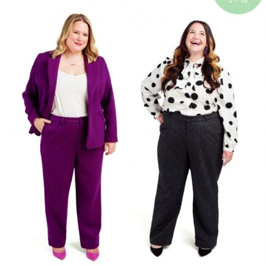 Cashmerette Paper Sewing Pattern Meriam Trousers