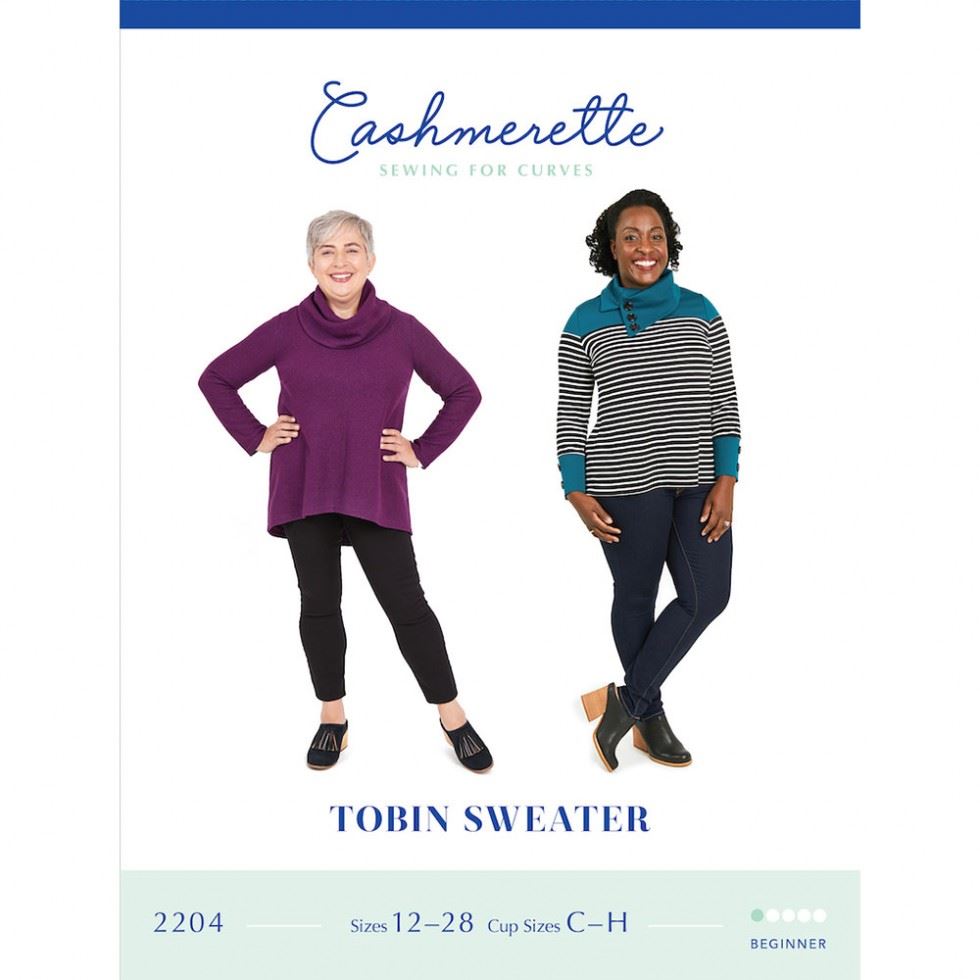 Cashmerette Paper Sewing Pattern Tobin Sweater
