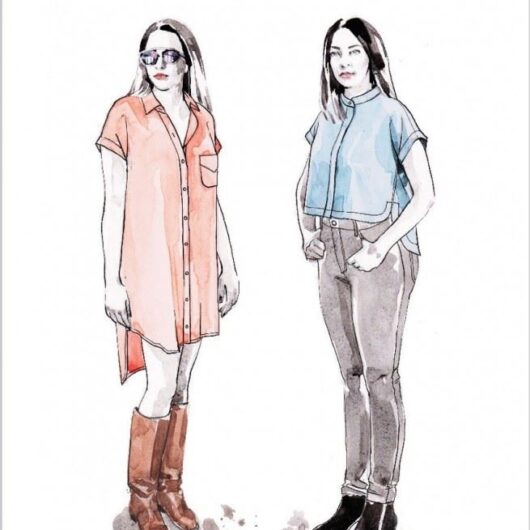 Closet Core Patterns Paper Sewing Pattern Kalle Shirt