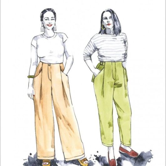 Closet Core Patterns Paper Sewing Pattern Mitchell Trousers