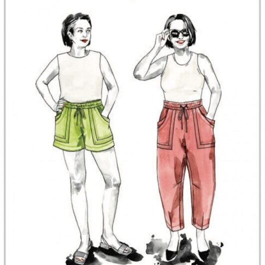 Closet Core Patterns Paper Sewing Pattern Sepia Pants & Shorts