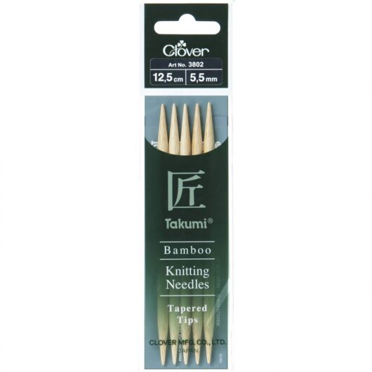 Clover Bamboo Double Point Needles