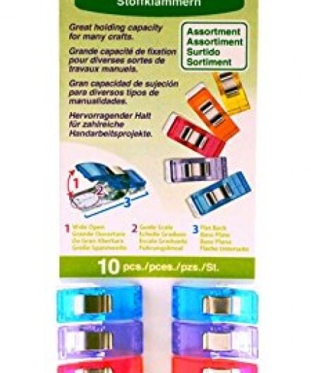Clover Wonder Clips Assorted Colours