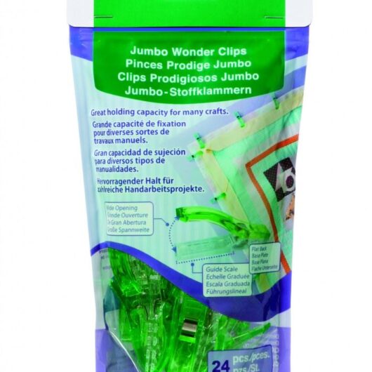 Clover Wonder Clips Neon Green