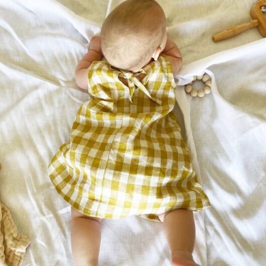 Common Stitch Paper Sewing Pattern Baby Fawn Dress