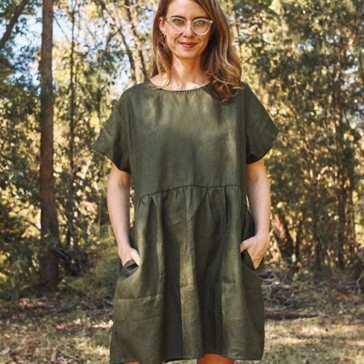 Common Stitch Paper Sewing Pattern Fawn Dress