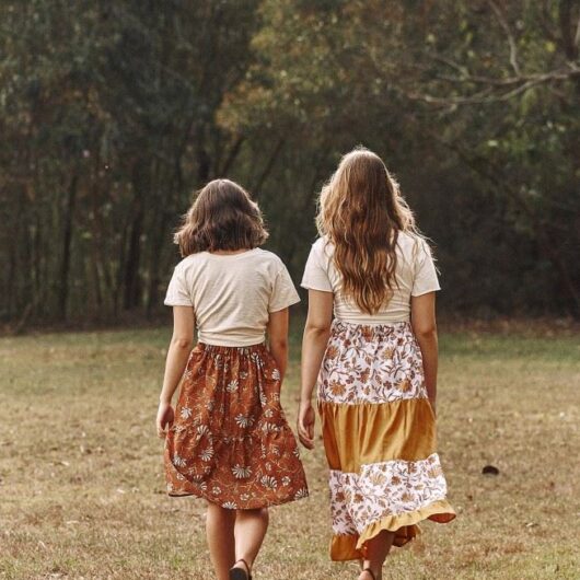 Common Stitch Paper Sewing Pattern Fawn Skirt